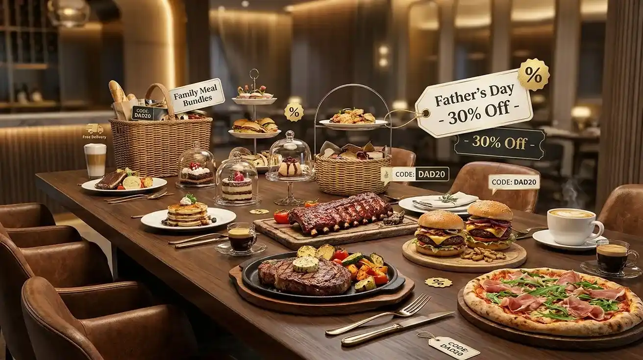 Father's Day Restaurant Deals and Food Discounts for Family Celebrations