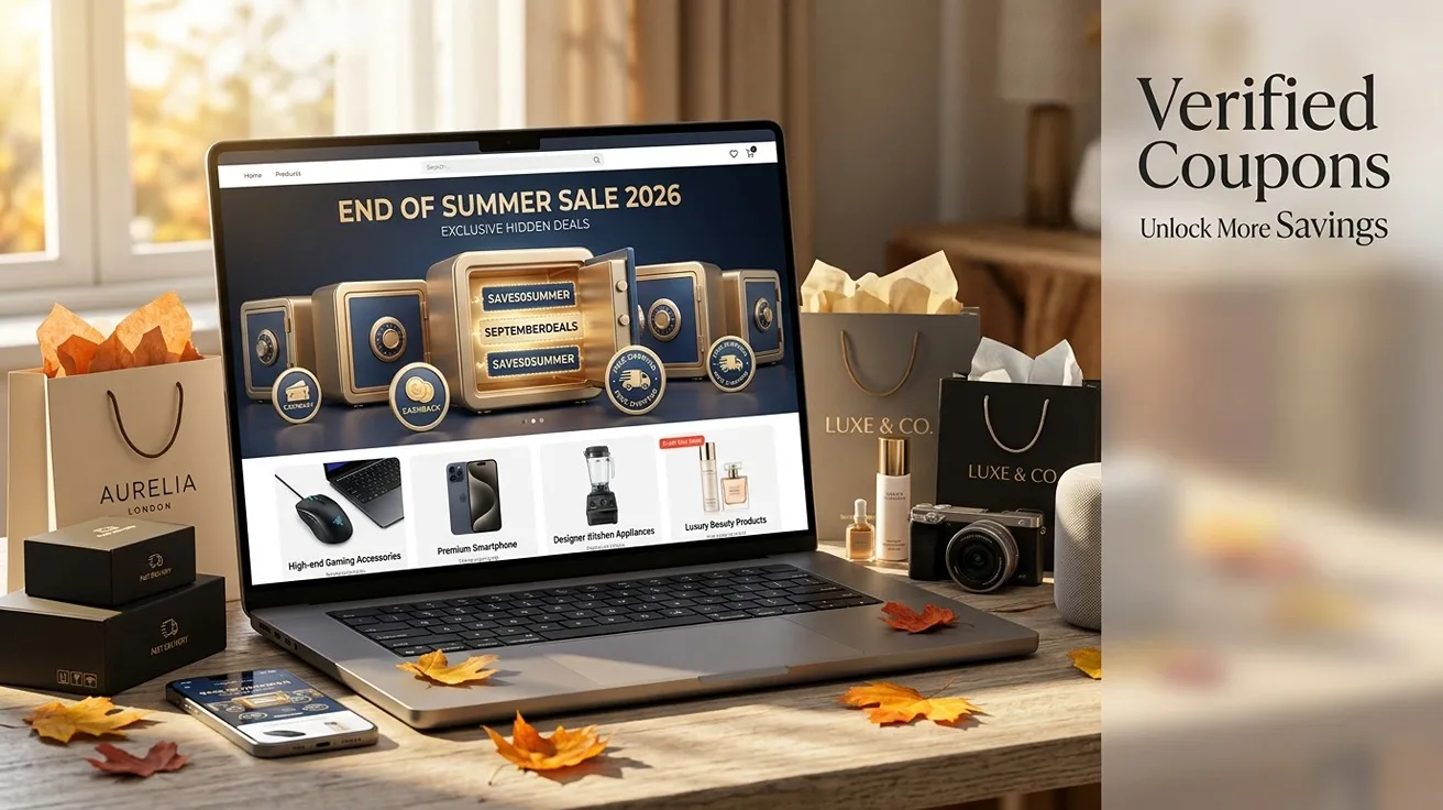 Hidden End of Summer Discounts 2026: Secret Ways to Save More Online
