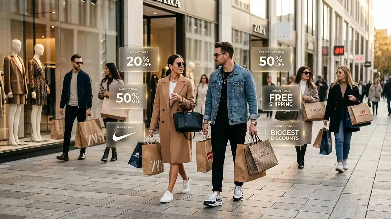 Top Fashion Coupon Codes for August 2026: Where to Find the Biggest Discounts